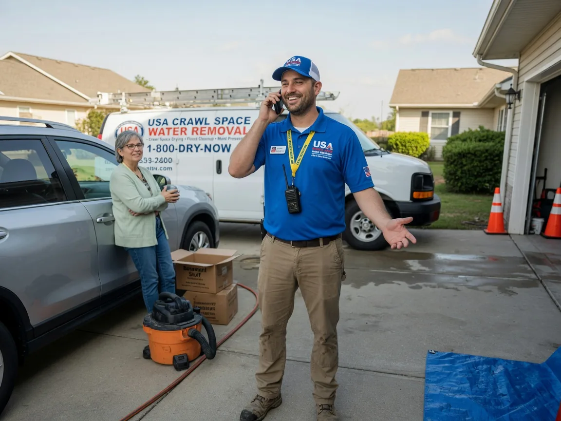 Crawl Space Water Removal Stevens Point, WI FAQs